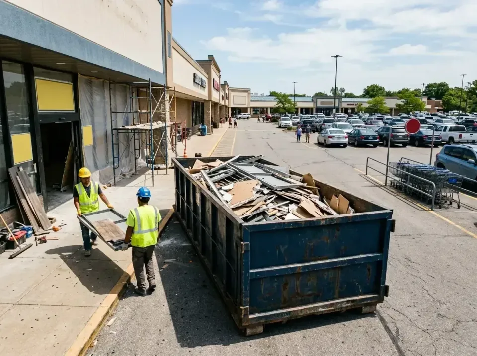 retail-store-renovation-debris-003 — frequently asked questions, Roll-off Dumpster Rentals in Marlborough, MO